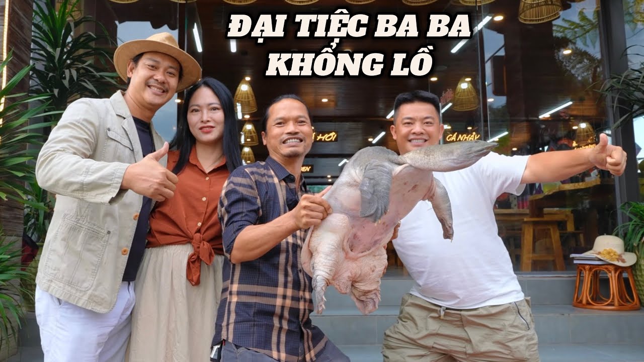 Đại Tiệc Ba Ba Khổng Lồ Đủ Món Tại Nhà Hàng SaPa Tv 