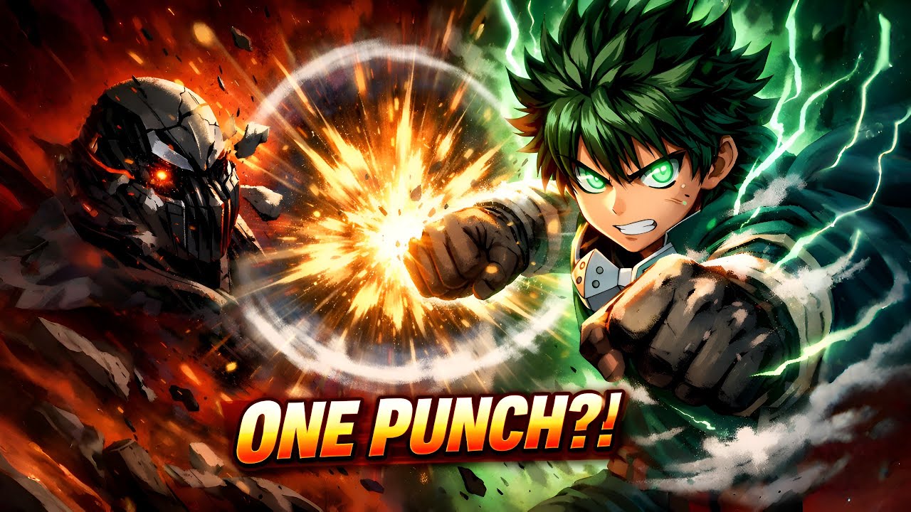 What if Deku defeated all for one with one blow