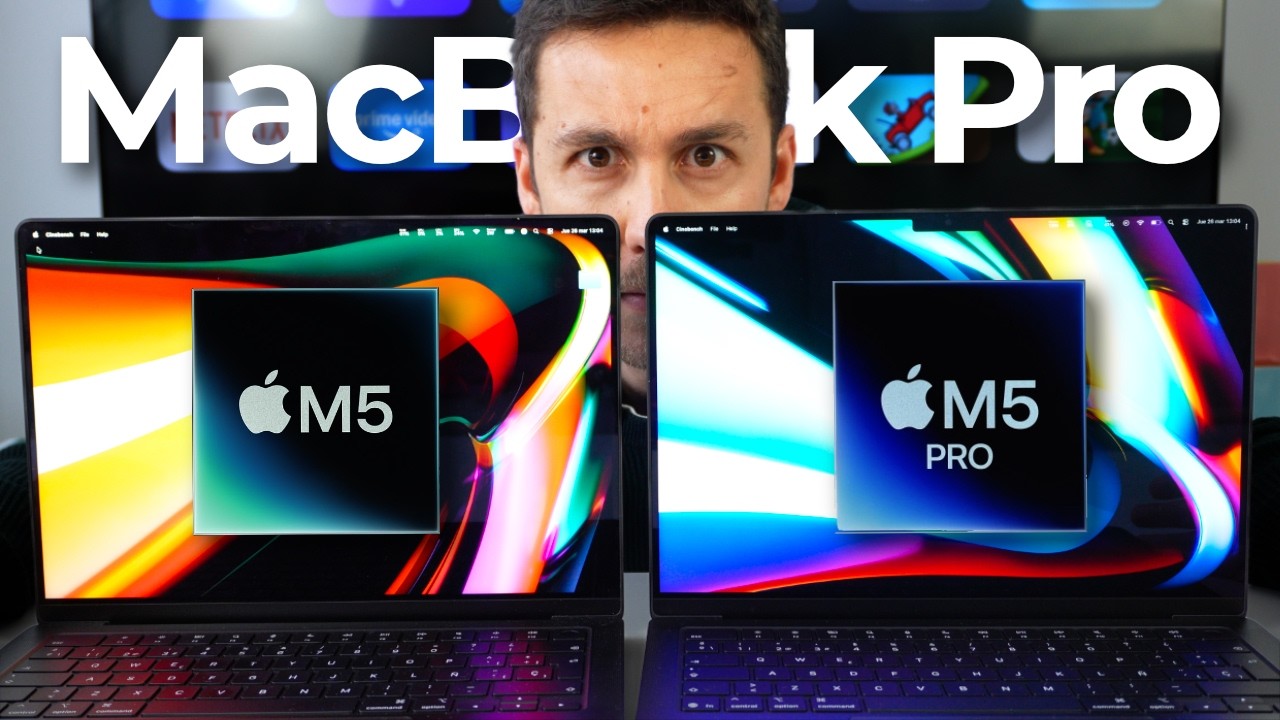 MacBook Pro M5 vs M5 Pro 💻 Todas las DIFERENCIAS y la VERDAD sobre cu&aacute;l comprar
