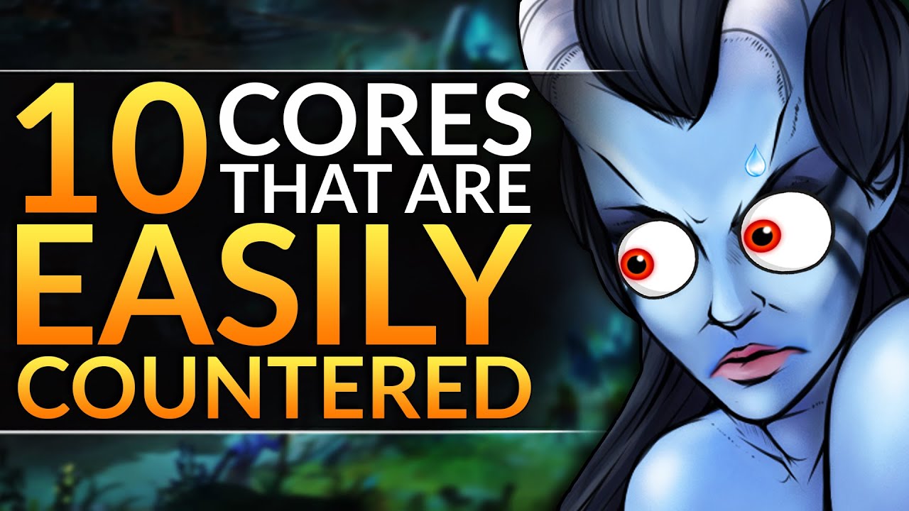 How to Counter the 10 SUPER BROKEN CORE HEROES - Best Drafting and Picking Tips - Dota 2 Guide