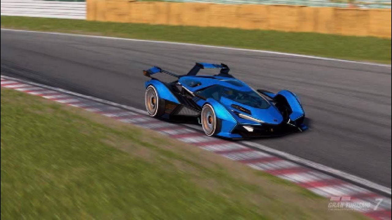 PS5 Gran Turismo 7 Lamborghini Lambo V12 VGT @ Tsukuba Circuit