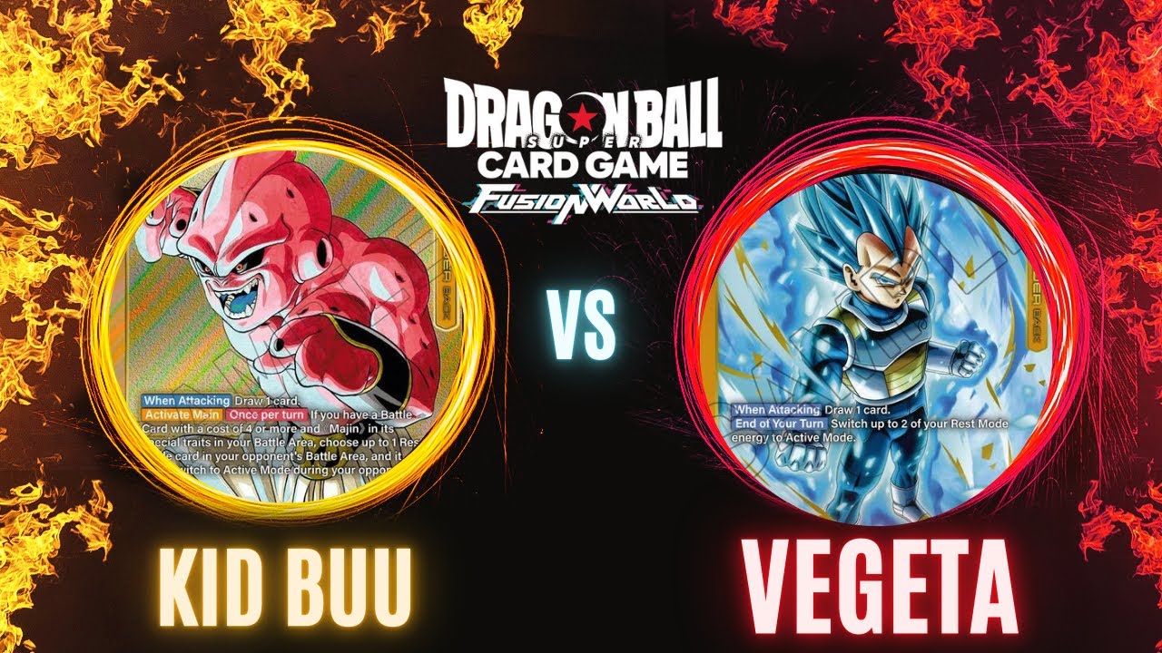 Dragon Ball Fusion World Locals - Kid Buu vs Vegeta - PPG Final Round