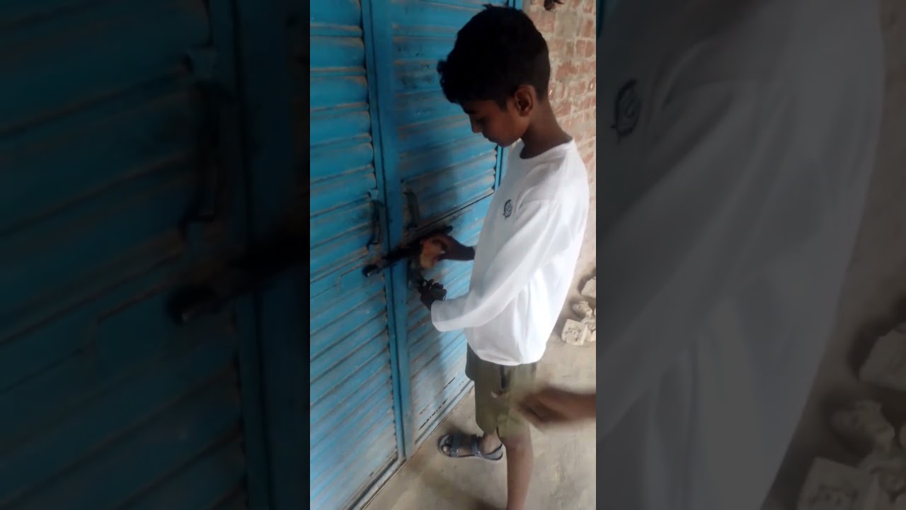 Breaking Lock Caught 😅 #shorts