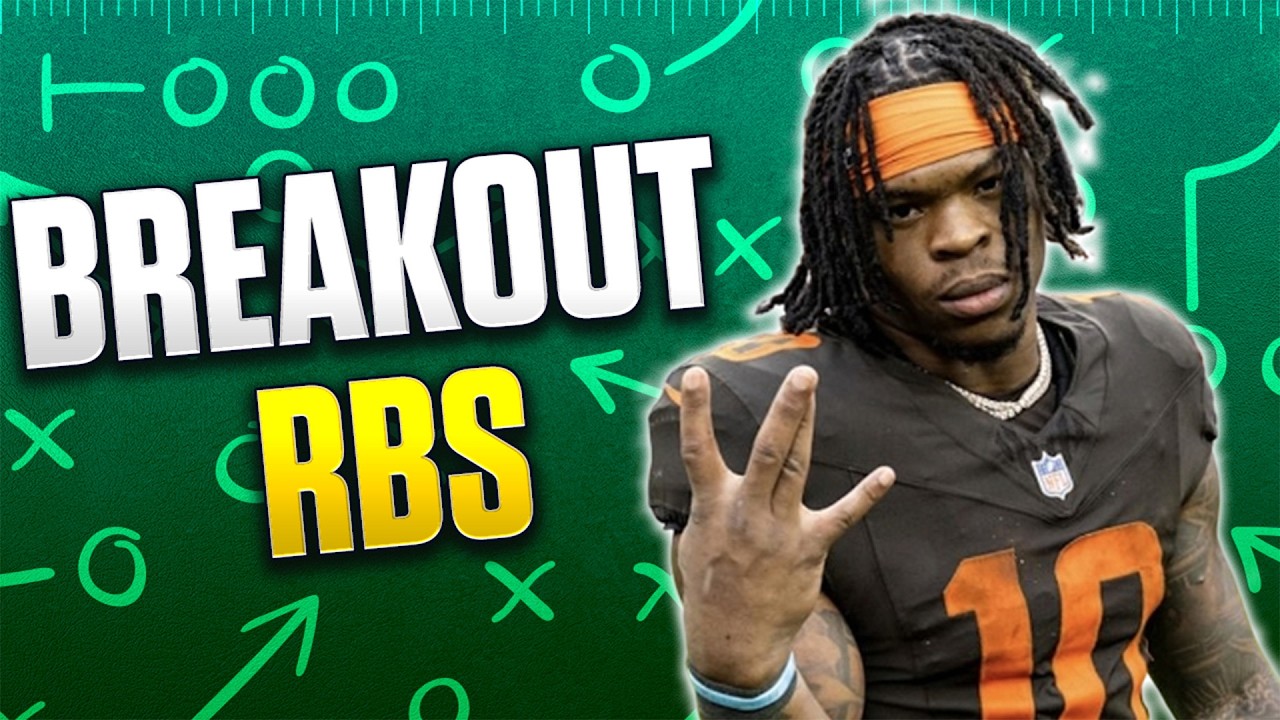 2026 Fantasy Football Breakout RBs | 8 Running Backs Ready for a BIG Year
