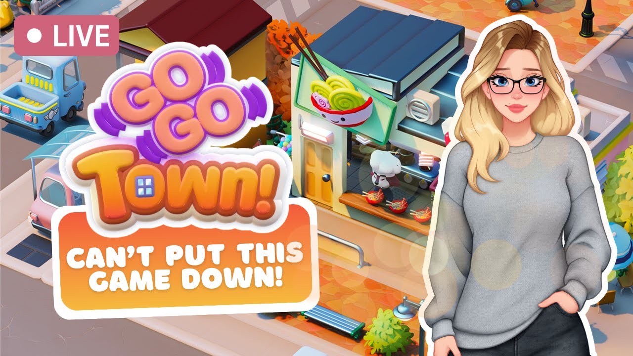 🔴 Go-Go Town is a CUTE & Chaotic Life Sim Management Game! 🍩
