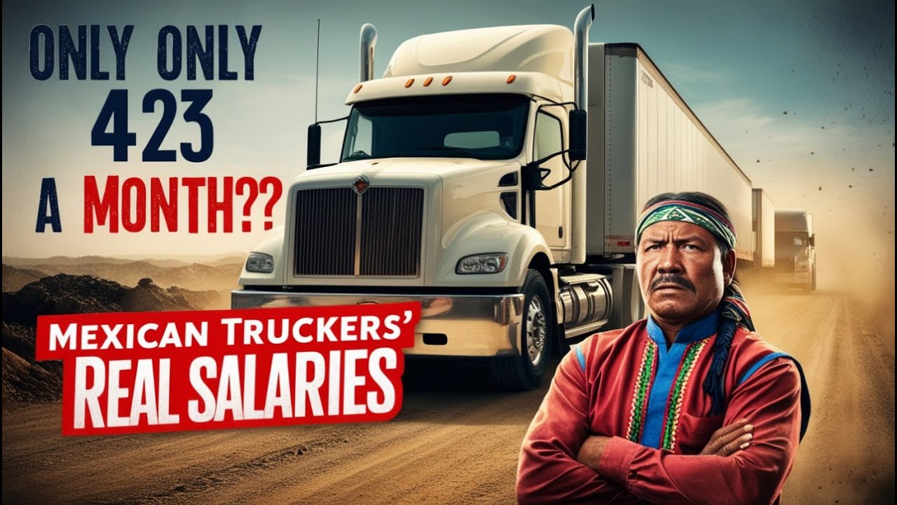 Why Are Mexican Truck Drivers Only Making $423 a Month? Shocking Salary Breakdown!
