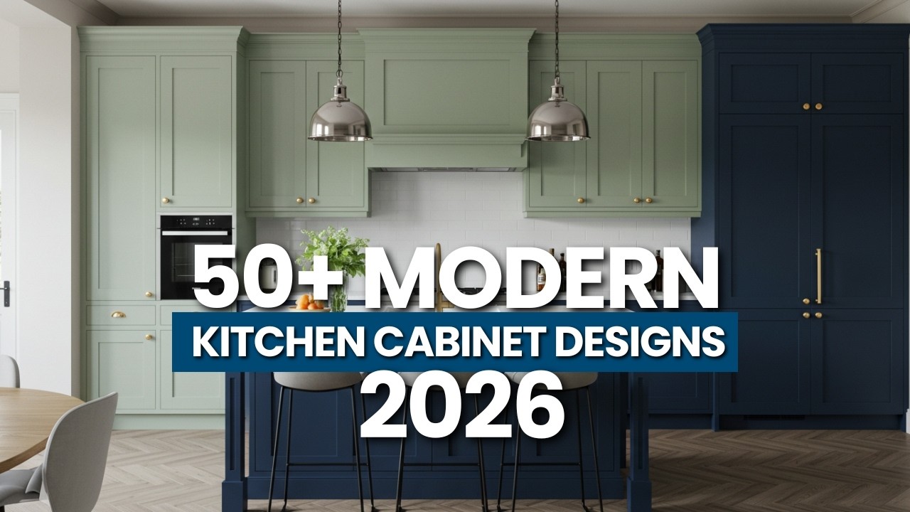50+ Modern Kitchen Cabinet Designs for a Stylish Home in 2026