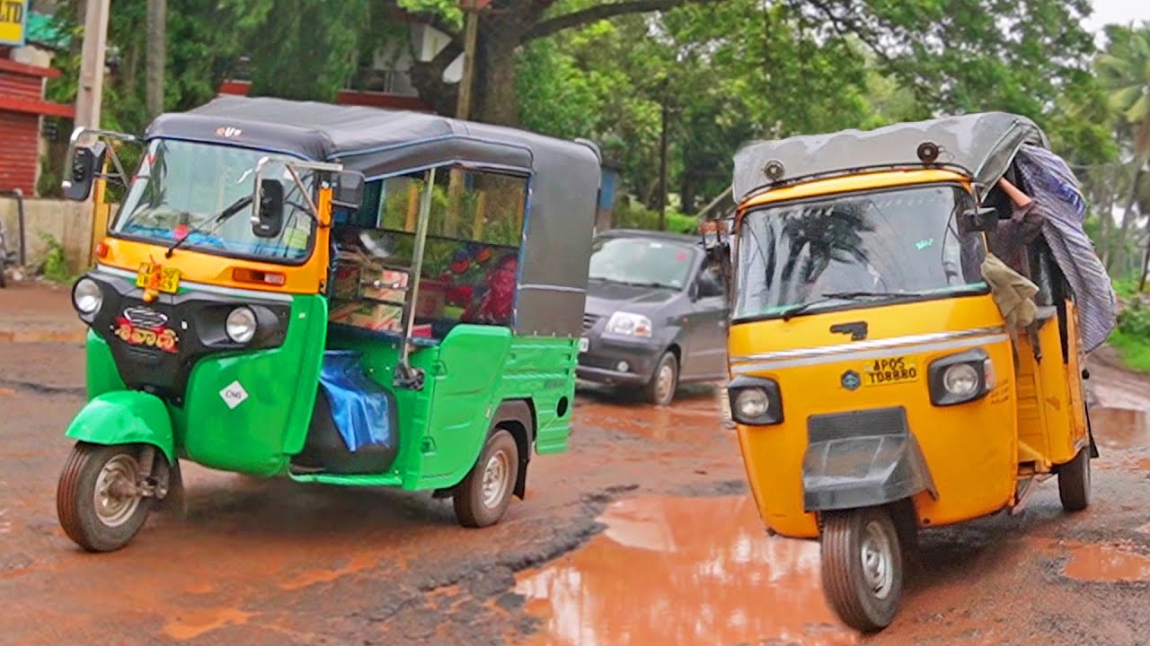Auto video | Piaggio Ape autorickshaw Vs CNG 