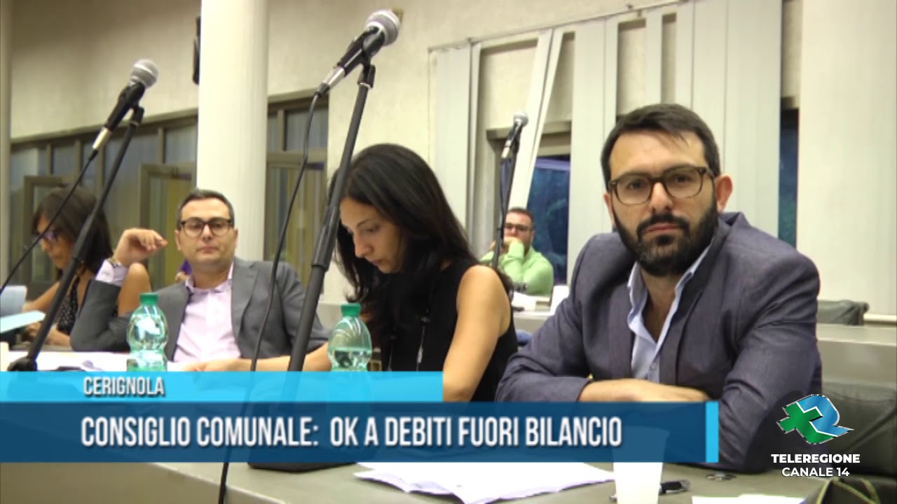 CERIGNOLA | CONSIGLIO COMUNALE: OK A DEBITI FUORI BILANCIO