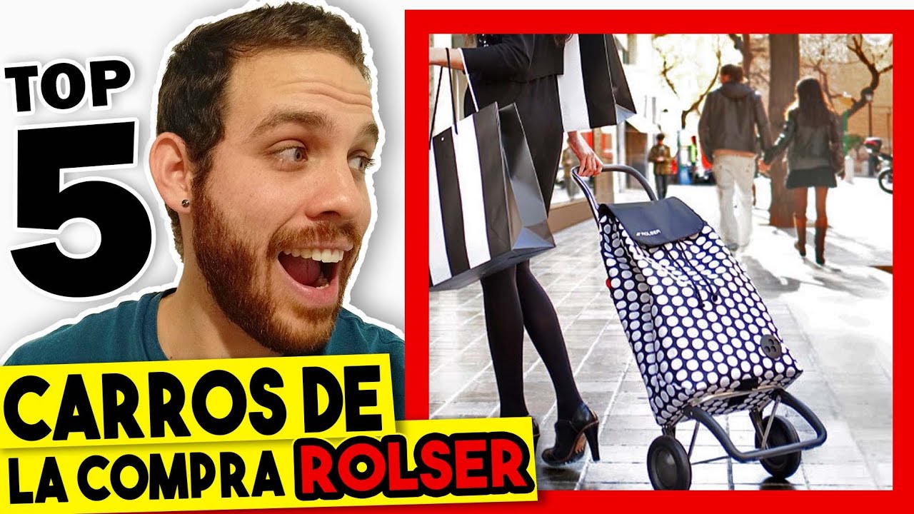 🥕 Mejor CARRO de la Compra ROLSER Plegable ▶Amazon 2021◀ &iquest;2, 4 o 6 Ruedas?