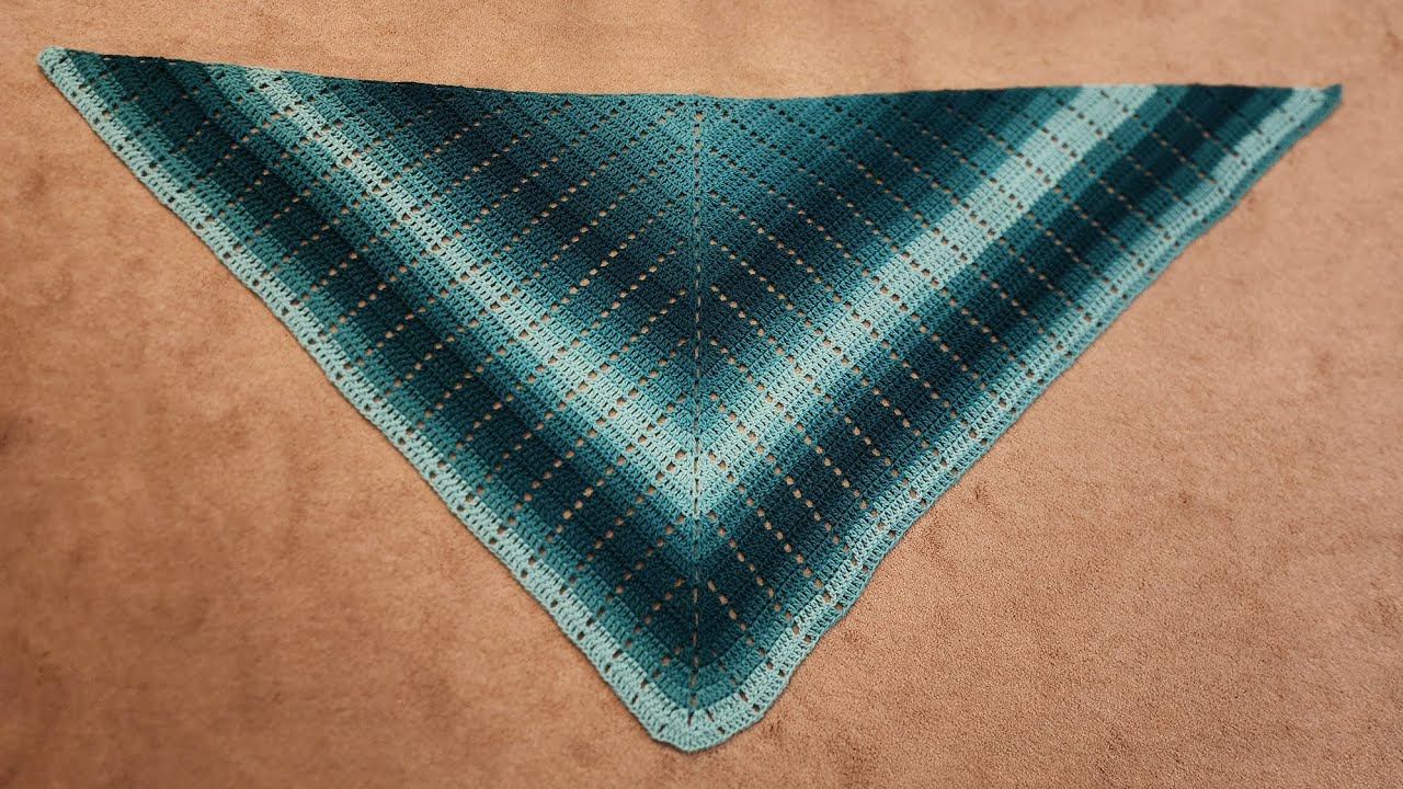 The Pendant Filet Shawl - Crochet Tutorial!