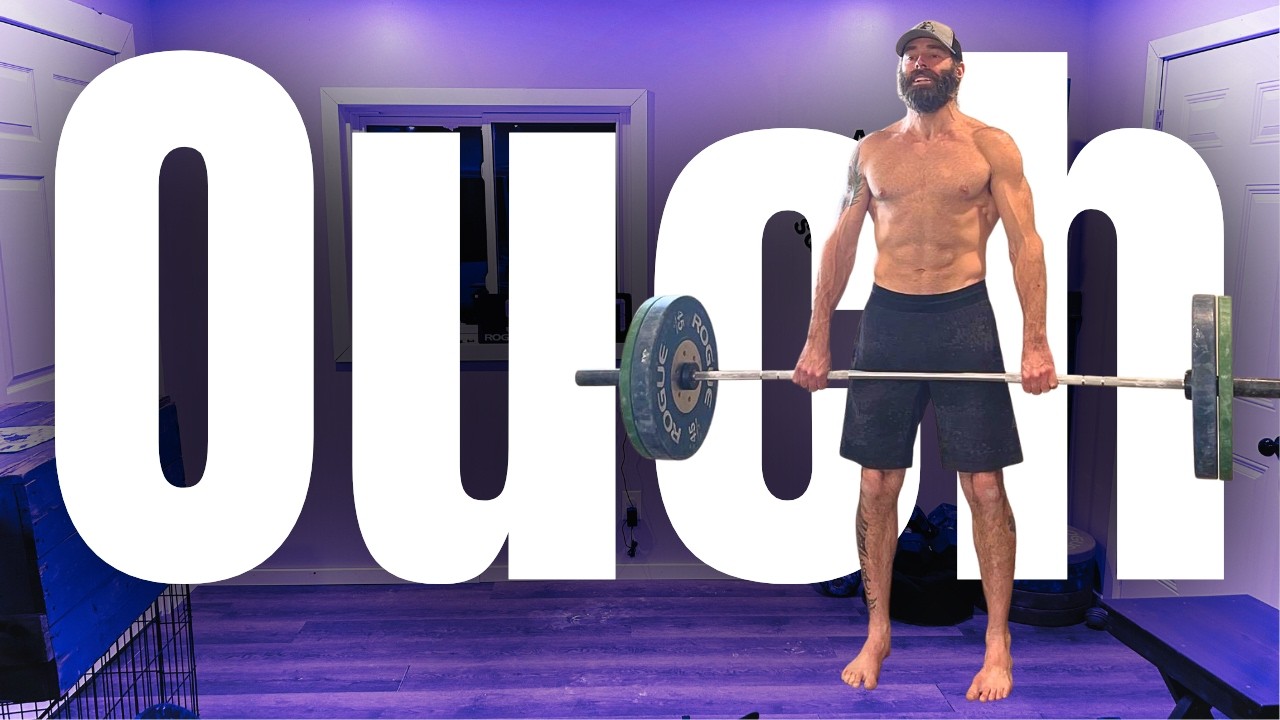 Hanging Knees To Elbows and Deadlifts. 90 Reps Each. Follow along