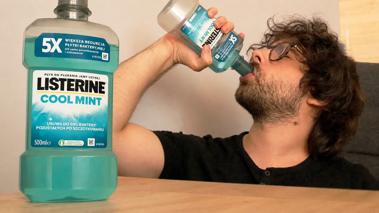 wale Listerine na strzała