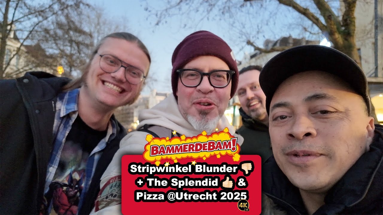 138. Stripwinkel Blunder 👎🏻 + The Splendid 👍🏻 & Pizza @Utrecht