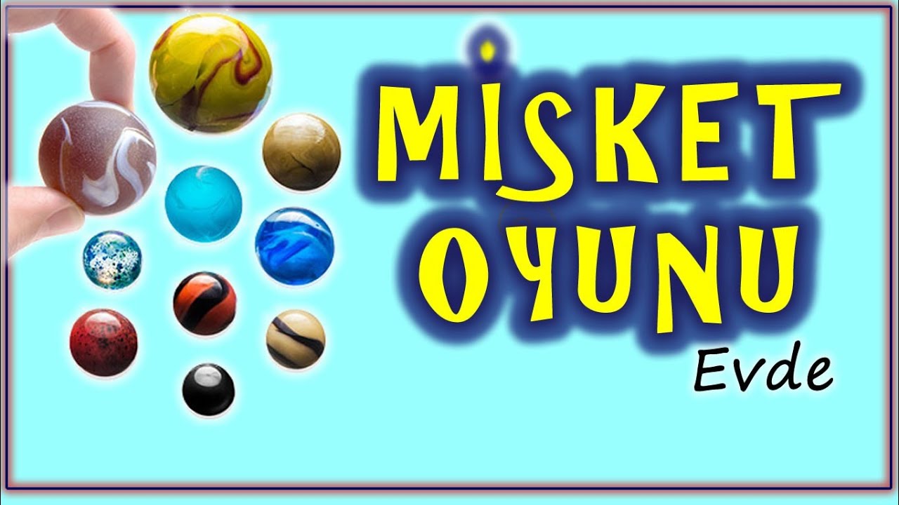 Evde misket oyunu nasıl oynanır | Bilye oyunu oyna | Türkçe kısa anlatım video