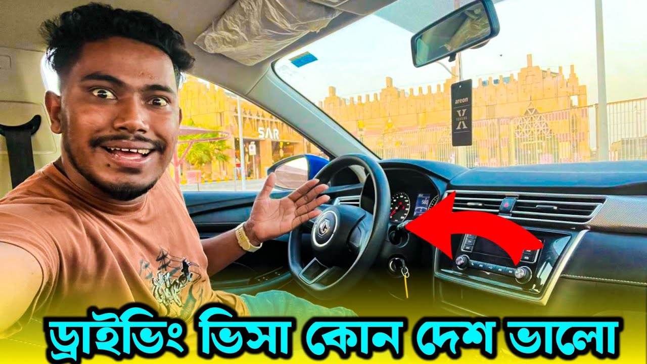 ড্রাইভিং ভিসায় কোন দেশ ভালো | কোন দেশে টাকা ইনকাম বেশি হবে