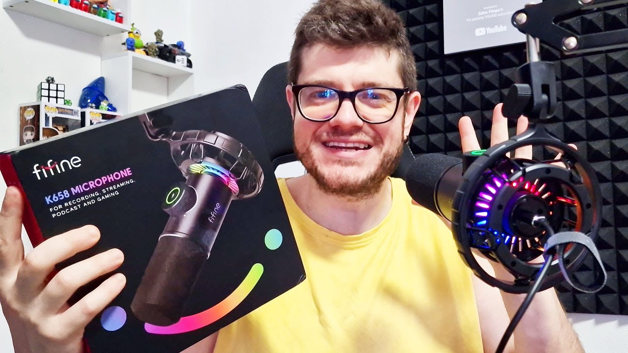 QUESTO MICROFONO E' FANTASTICO! - FIFINE K658 - Unboxing e recensione