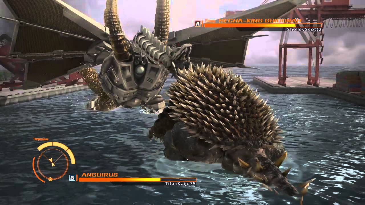 Godzilla (PS4) Online VS: Anguirus vs. Mecha-King Ghidorah