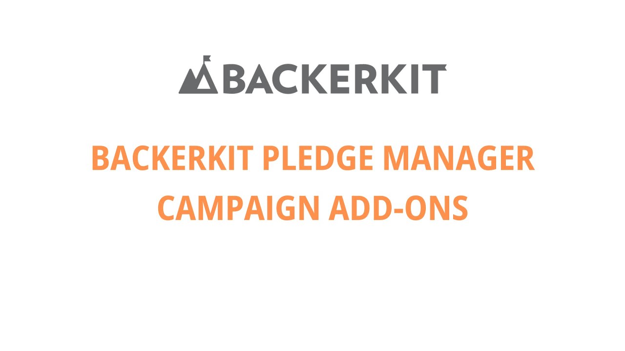How Crowdfunding Campaign Add-ons Appear in BackerKit Survey