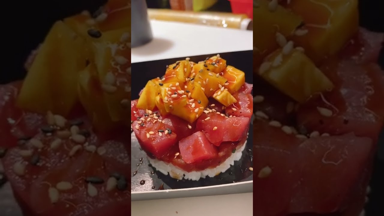 🍣🍙Sushi a casa tua| Come preparare la tartare di tonno [ FACILE]