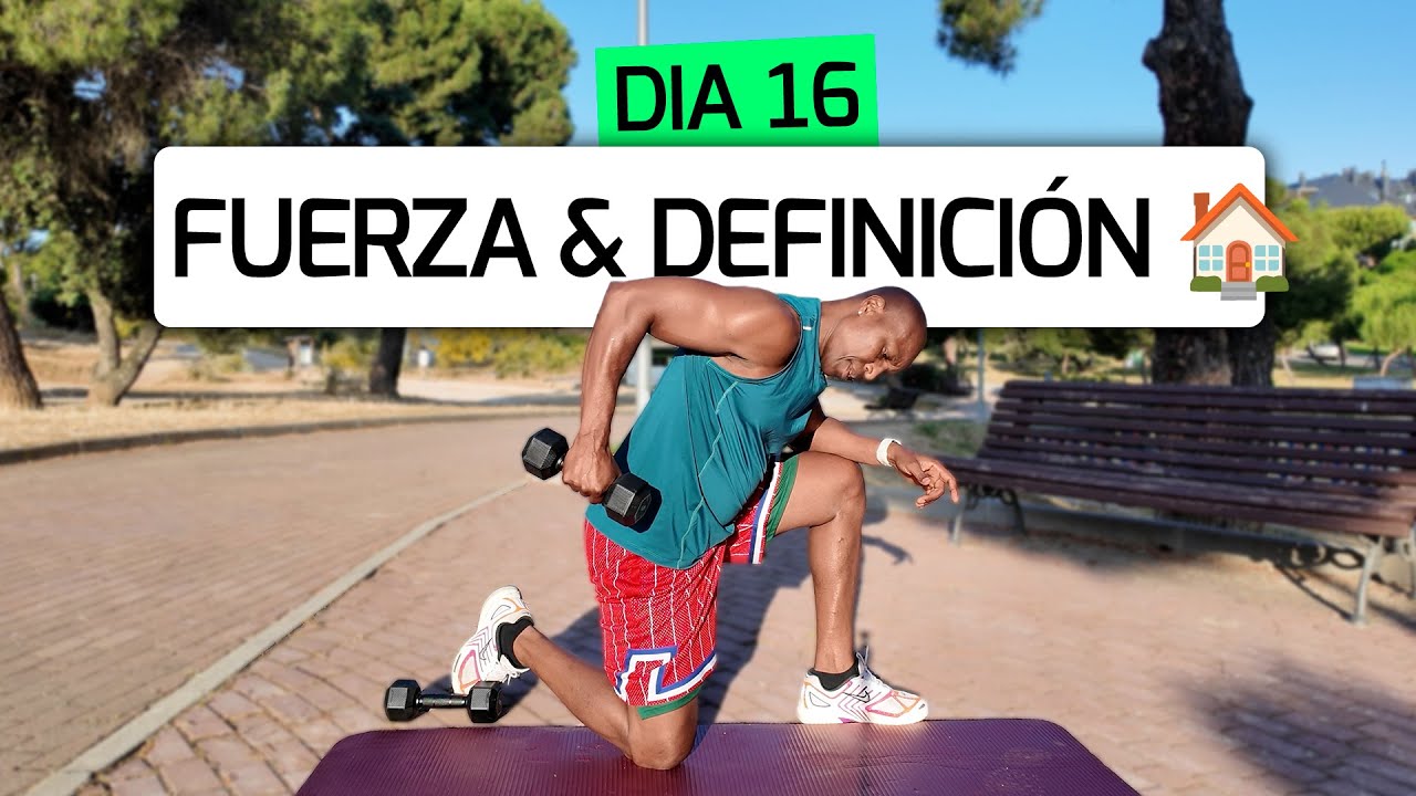 Día 16 | UPPER BODY con MANCUERNAS - 33 Min a FUEGO