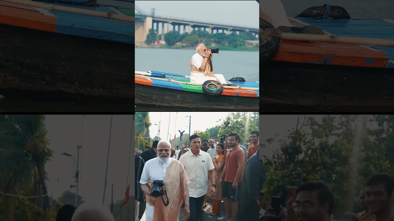 A Heartfelt Moment Between PM Modi and People Goes Viral#BhorosharShopothBJPSure