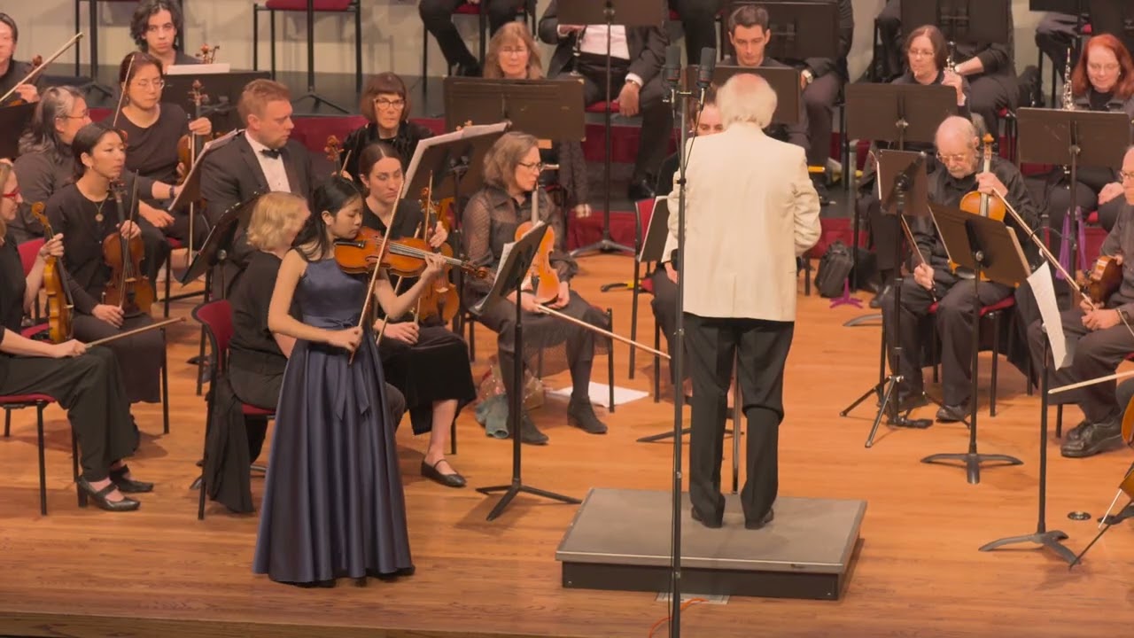Prometheus Symphony 1/25/2026 - Mendelssohn, Violin Concerto Op. 64, Noelle Lai, violin soloist