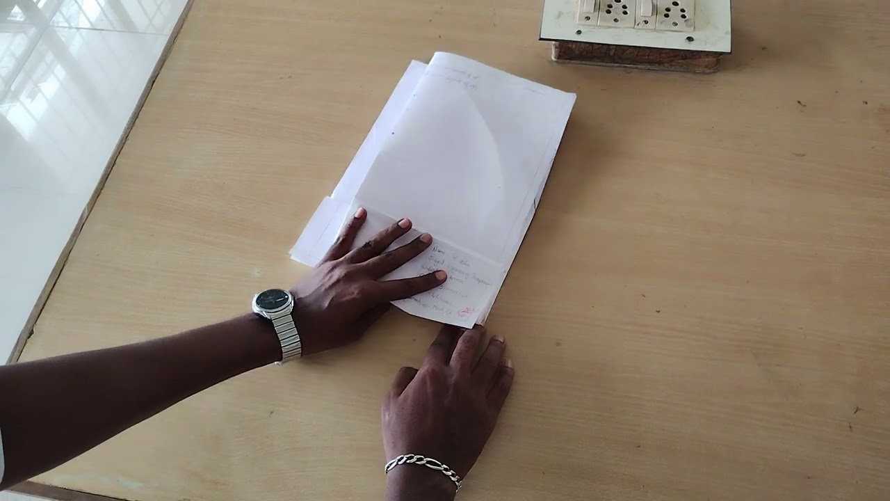 How to folding A2 Sheet -Engineering Graphics