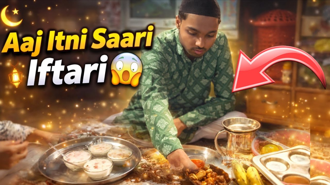 Aaj itni saari iftari bana di😍😋
