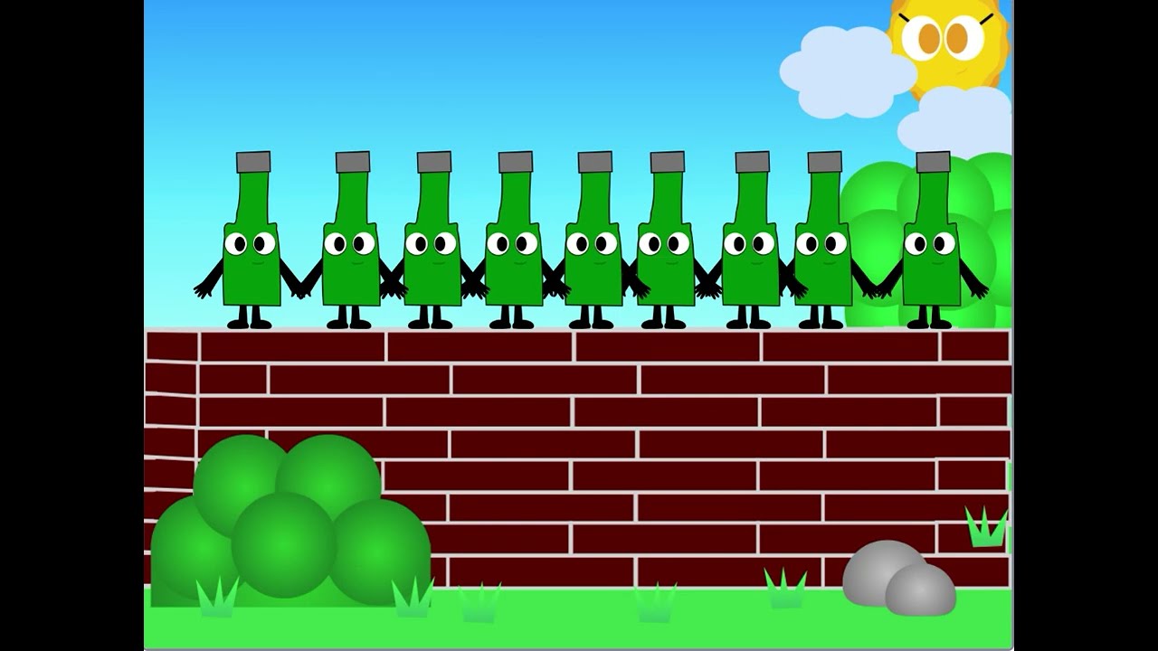 Ten green Bottles