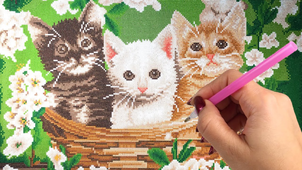 €5 Diamond painting pakket van ACTION