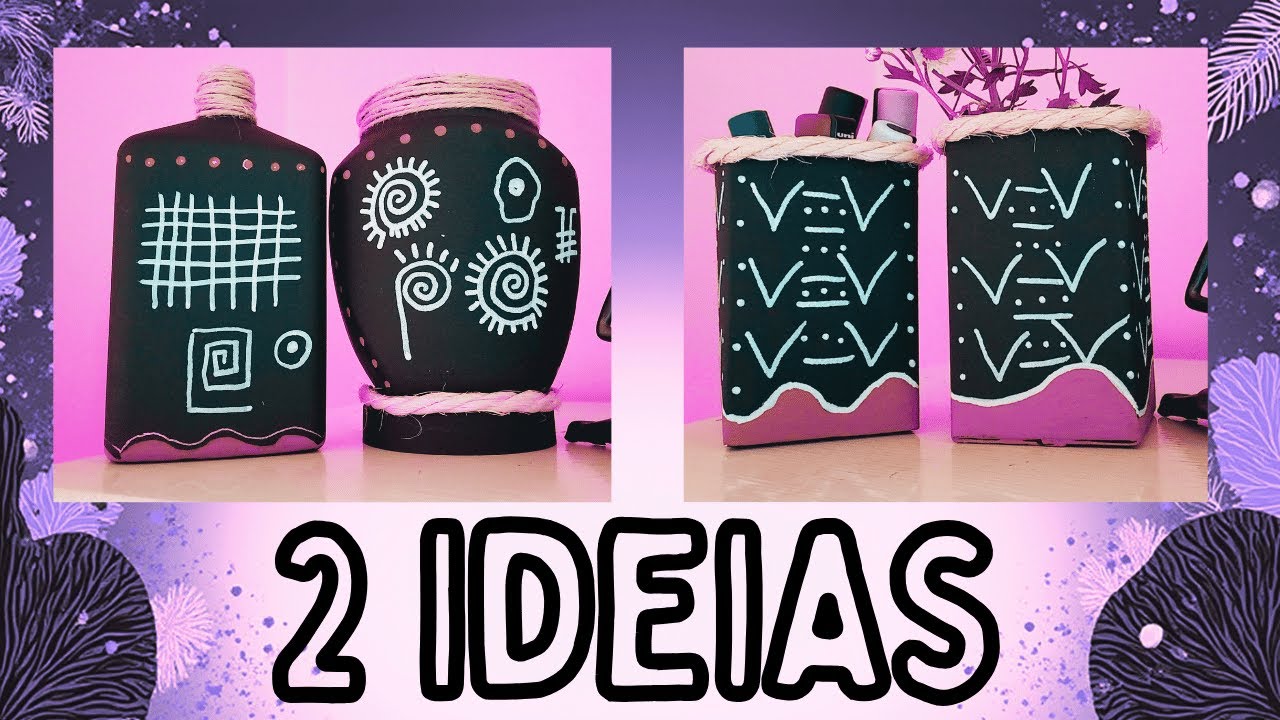 2 IDEIAS DE RECICLAGEM/ ÉTNICO/ ÁFRICA 