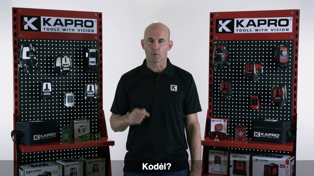 Lazeris su žaliu ar raudonu spinduliu. Kaip i&scaron;sirinkti?