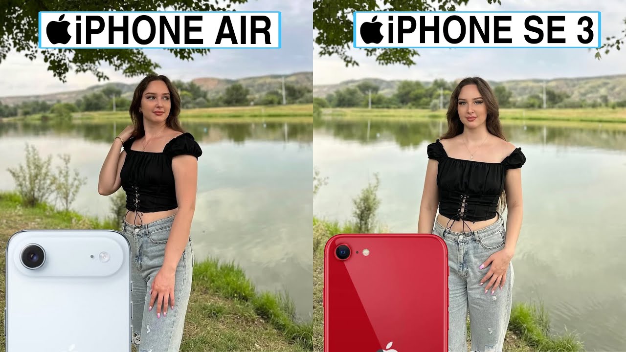 iPhone Air Vs iPhone SE 3 2022 Camera Test Comparison
