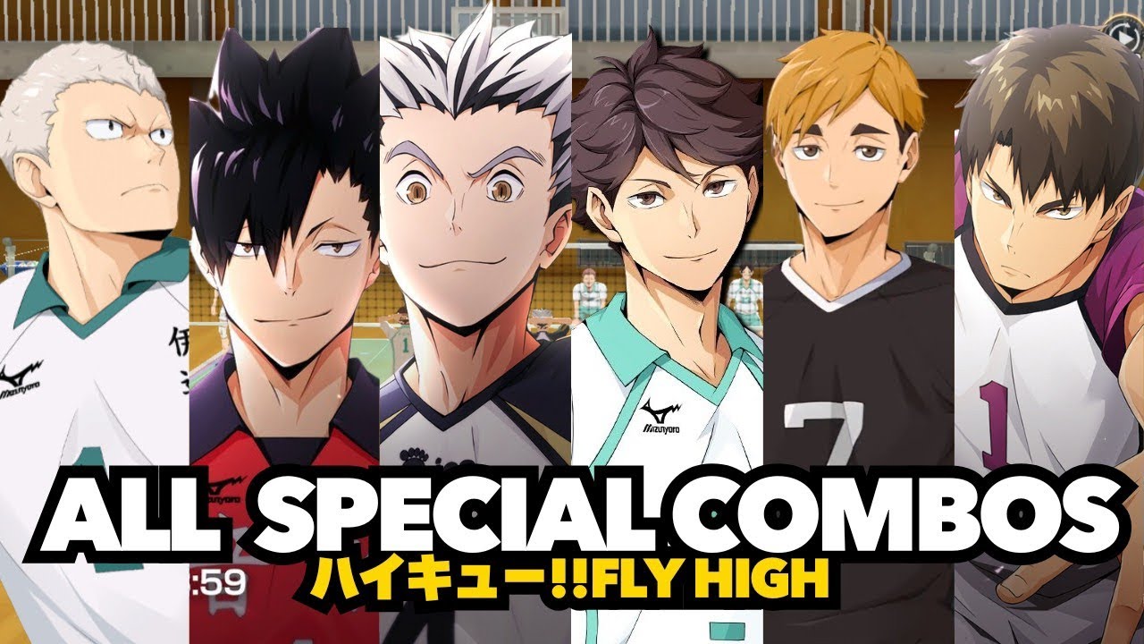 ALL SPECIAL COMBOS - ハイキュー!!FLY HIGH