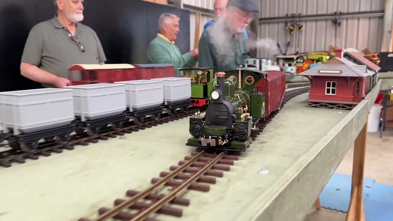 Gauge 1 New Years day steam up 2026
