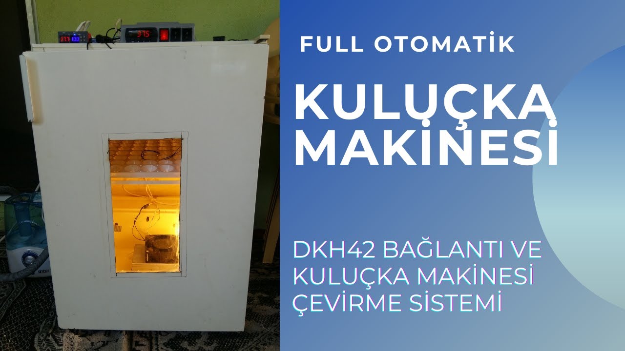 **KULU&Ccedil;KA MAKİNESİ ** ISI,NEM VE MOTOR (FULL) KONTROL TERMOSTAT BAĞLANTISI(DKH42)