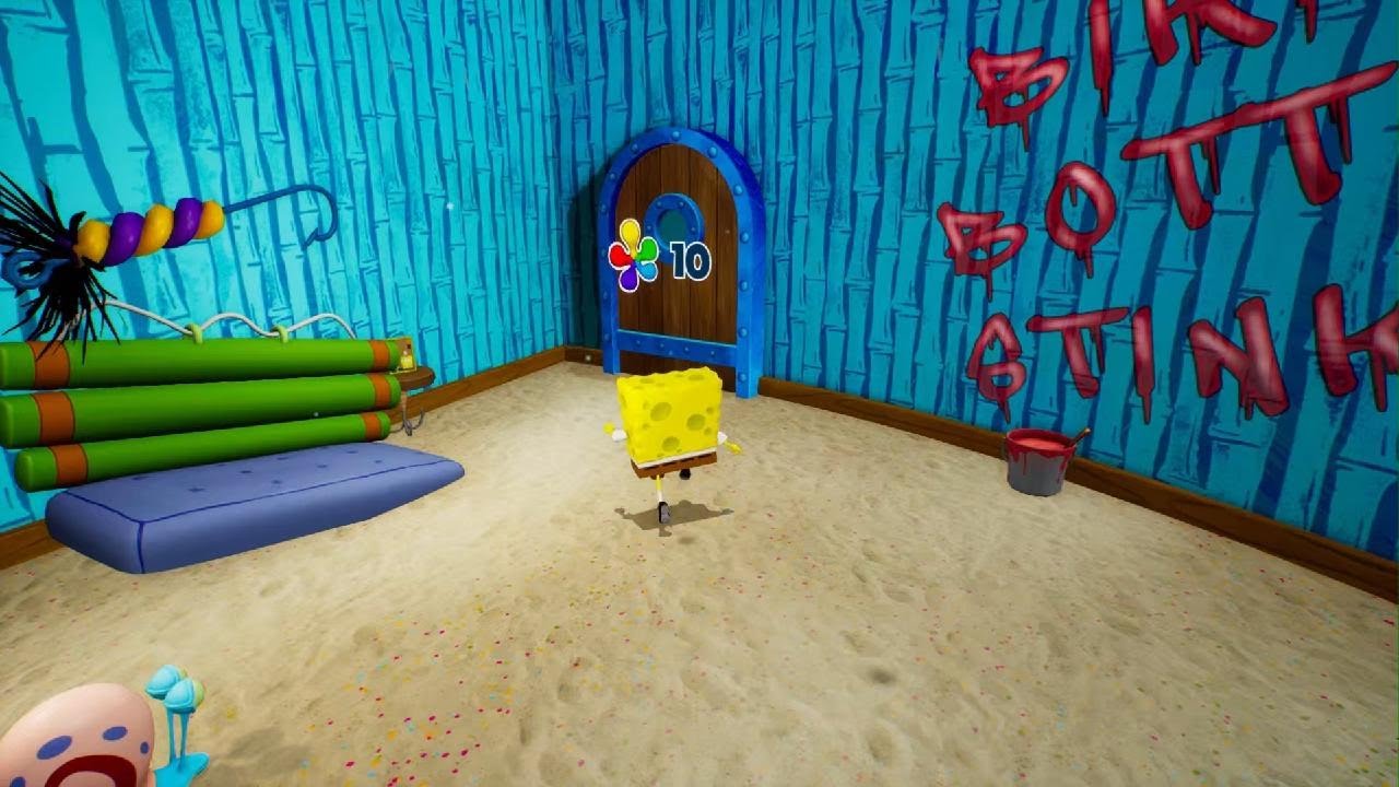 SpongeBob SquarePants: Battle For Bikini Bottom Rehydrated Damageless Run Challenge Massive Faliure