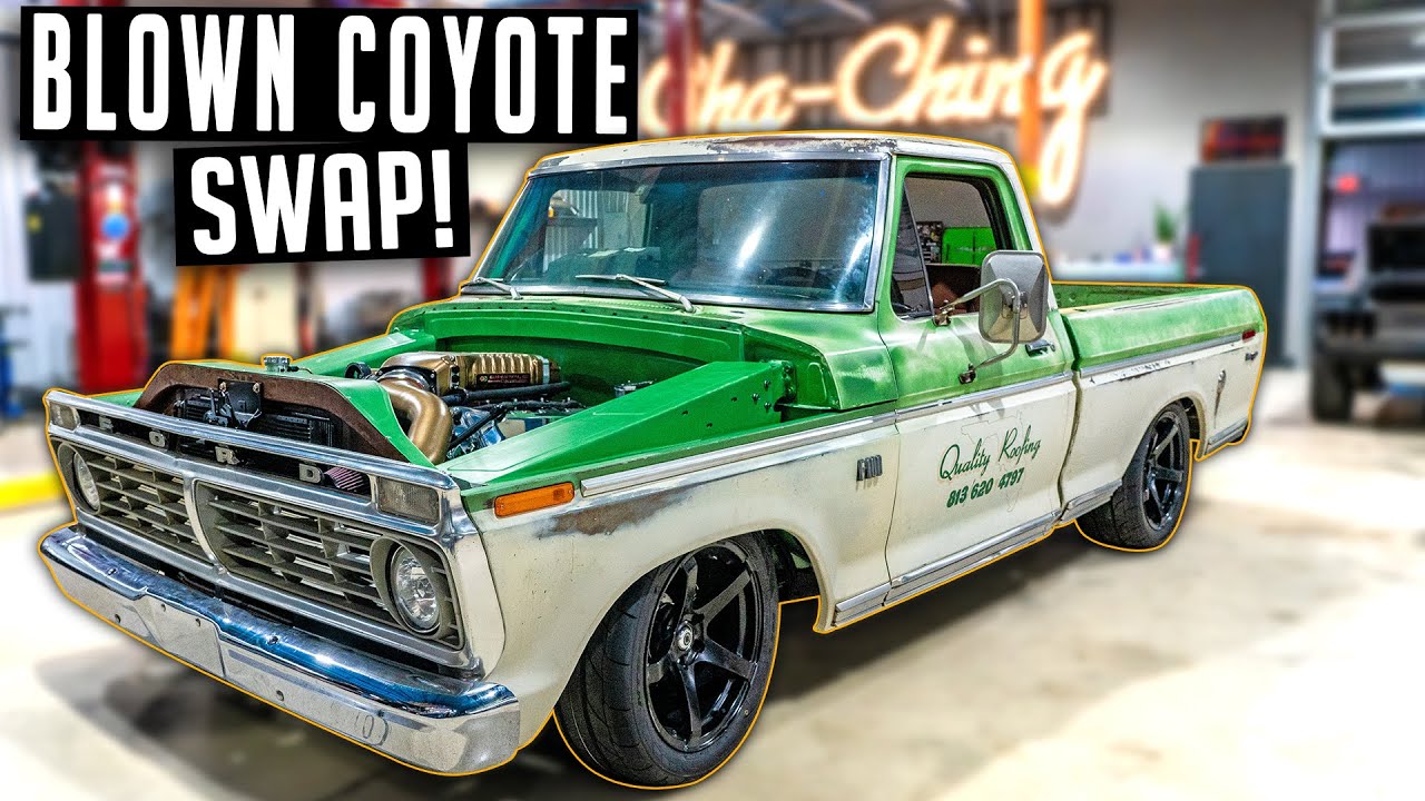 Ford F100 — замена Coyote с наддувом! — Эпизод 1: Разборка