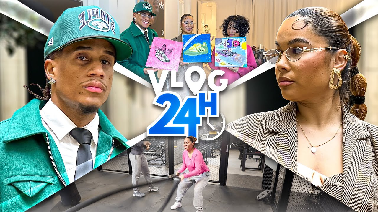 24H VLOG : Transformation physique, événement adidas x Jdsports