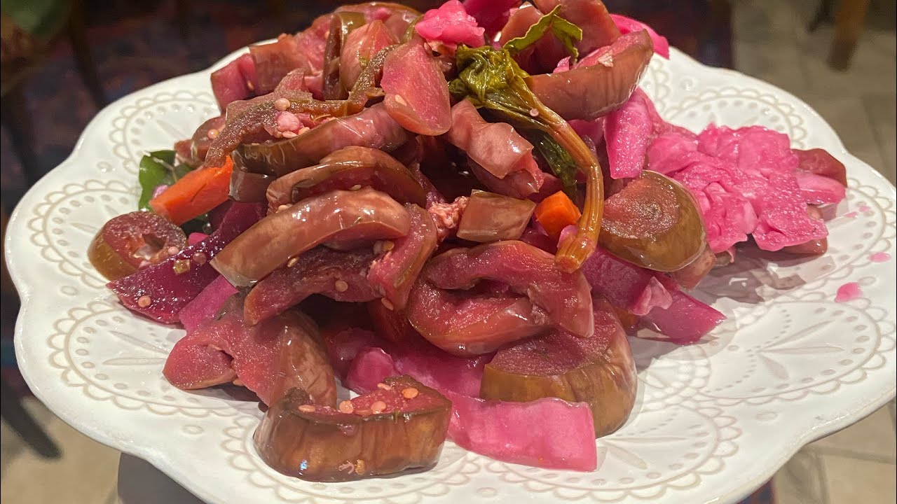 СОЛЕНЬЯ ИЗ БАКЛАЖАНОВ, КАПУСТЫ,СЕЛЬДЕРЕЯ/PICKLED EGGPLANT,CABBAGE/PATRICIAN,LAHANA,KEREVİZ TURŞUSU