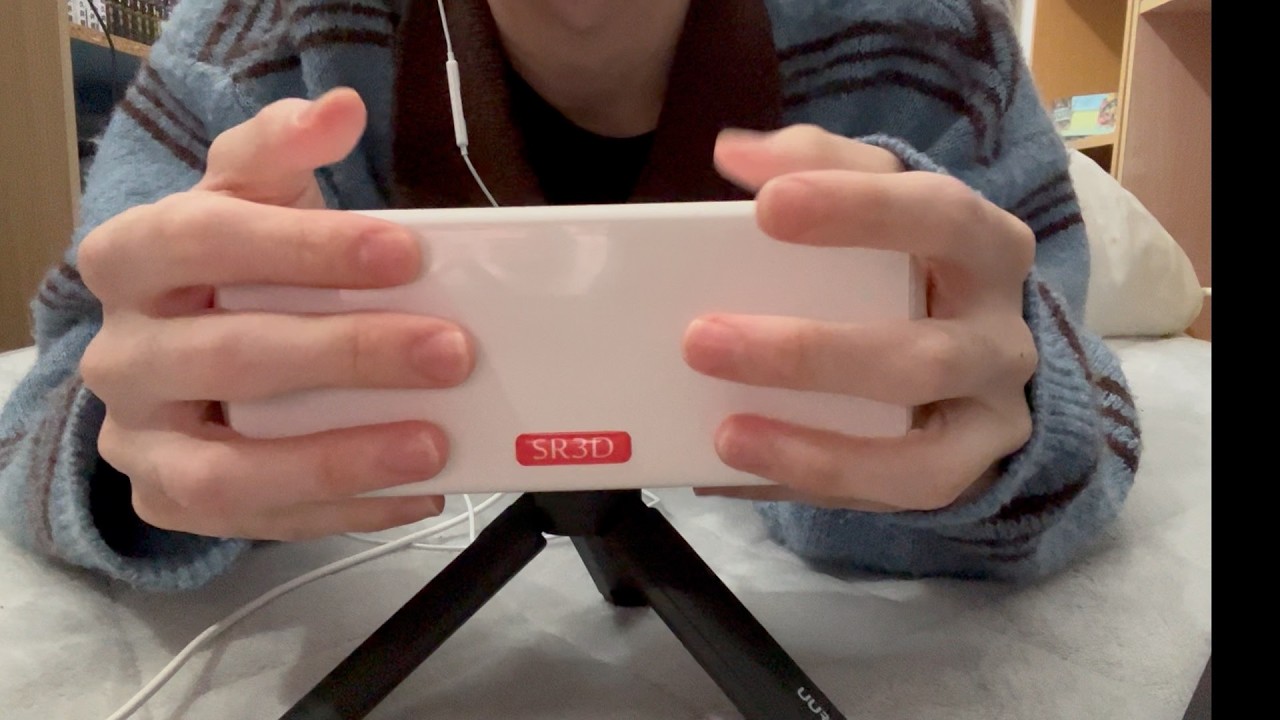 【ASMR】素手とオイルの耳マッサージ　　　　SR3D/ちょっとだけ声あり