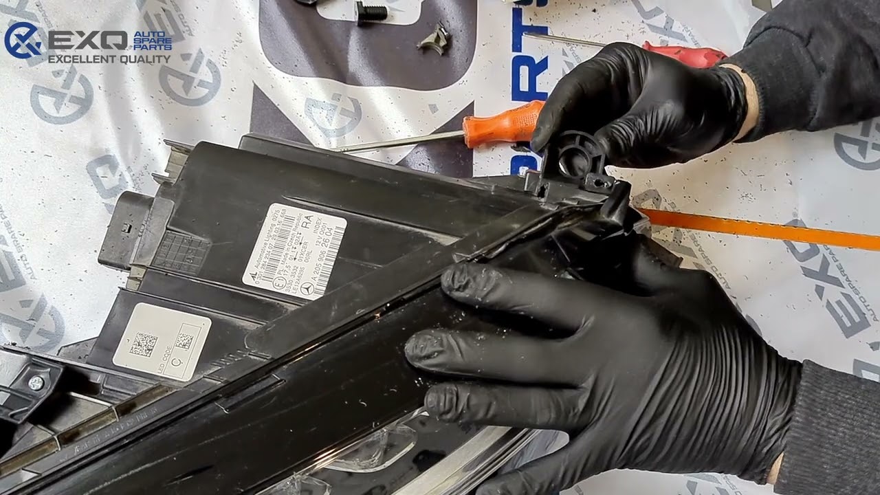 How to Replace Headlight Brackets using Headlight Reapair Kits? Replacement video.