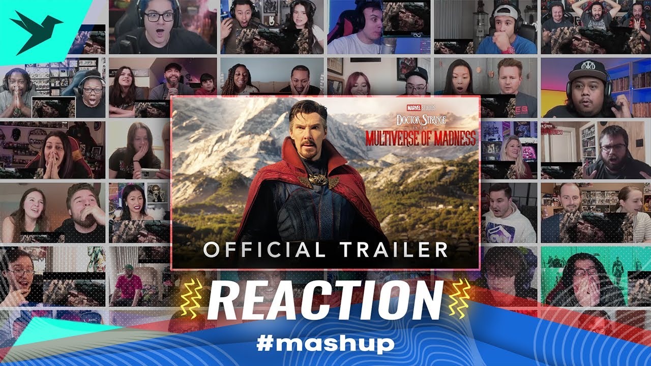 Doctor Strange in the Multiverse of Madness Trailer Reaction Mashup