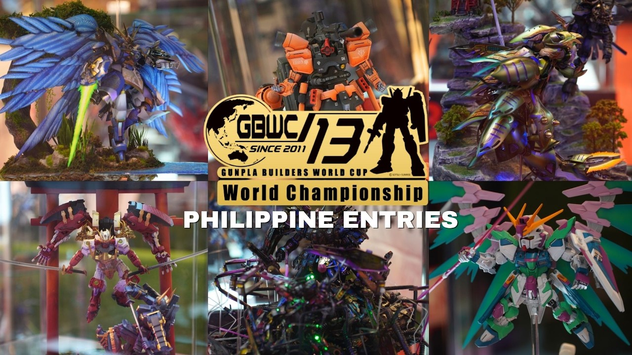 13-й чемпионат мира Gunpla Builders World Cup 2025, Филиппины | Все заявки