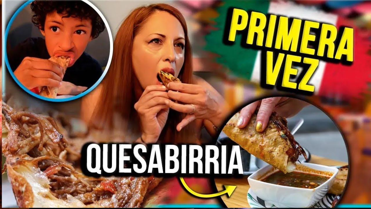 PROBANDO TACOS MEXICANOS por primera vez | MI HIJO DE 9 AÑOS ENLOQUECIÓ!!! | CECI DOVER Reacciona