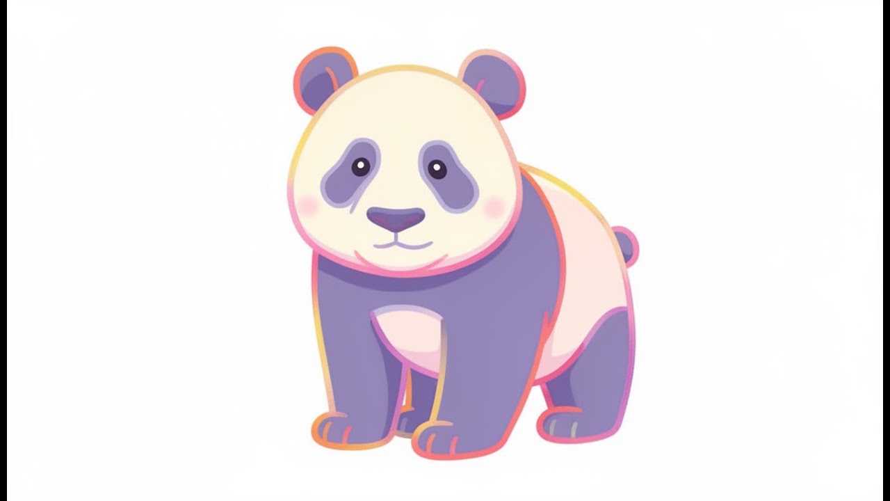 How to Draw a Panda | Easy Step by Step