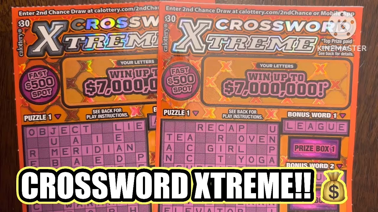 ЭКСТРЕМАЛЬНЫЙ КРОССВОРД!! 💰 CA Scratchers