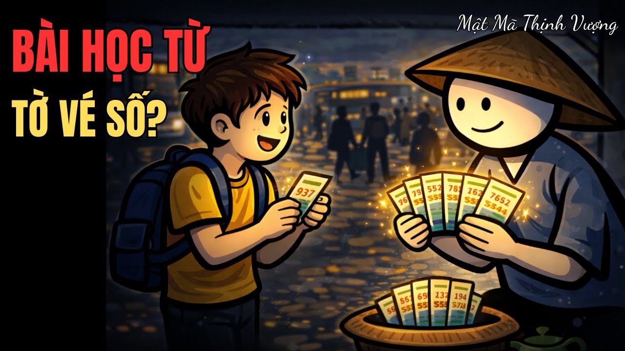 Người Bán Vé Số Nói Một Câu Khiến Tôi Hiểu Sai Về Xác Suất Cả Đời