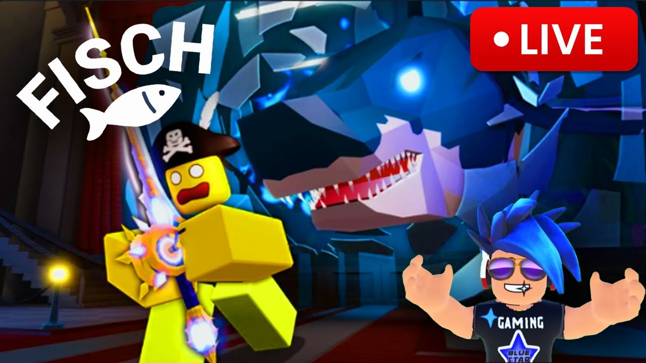 3 more rods.... Fisch DOORS DAILY! MC LATER  - Playing With Viewers
